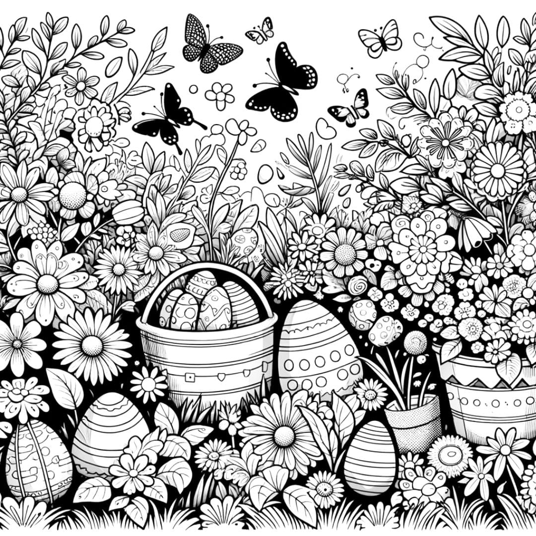 printable hidden pictures coloring pages for kids