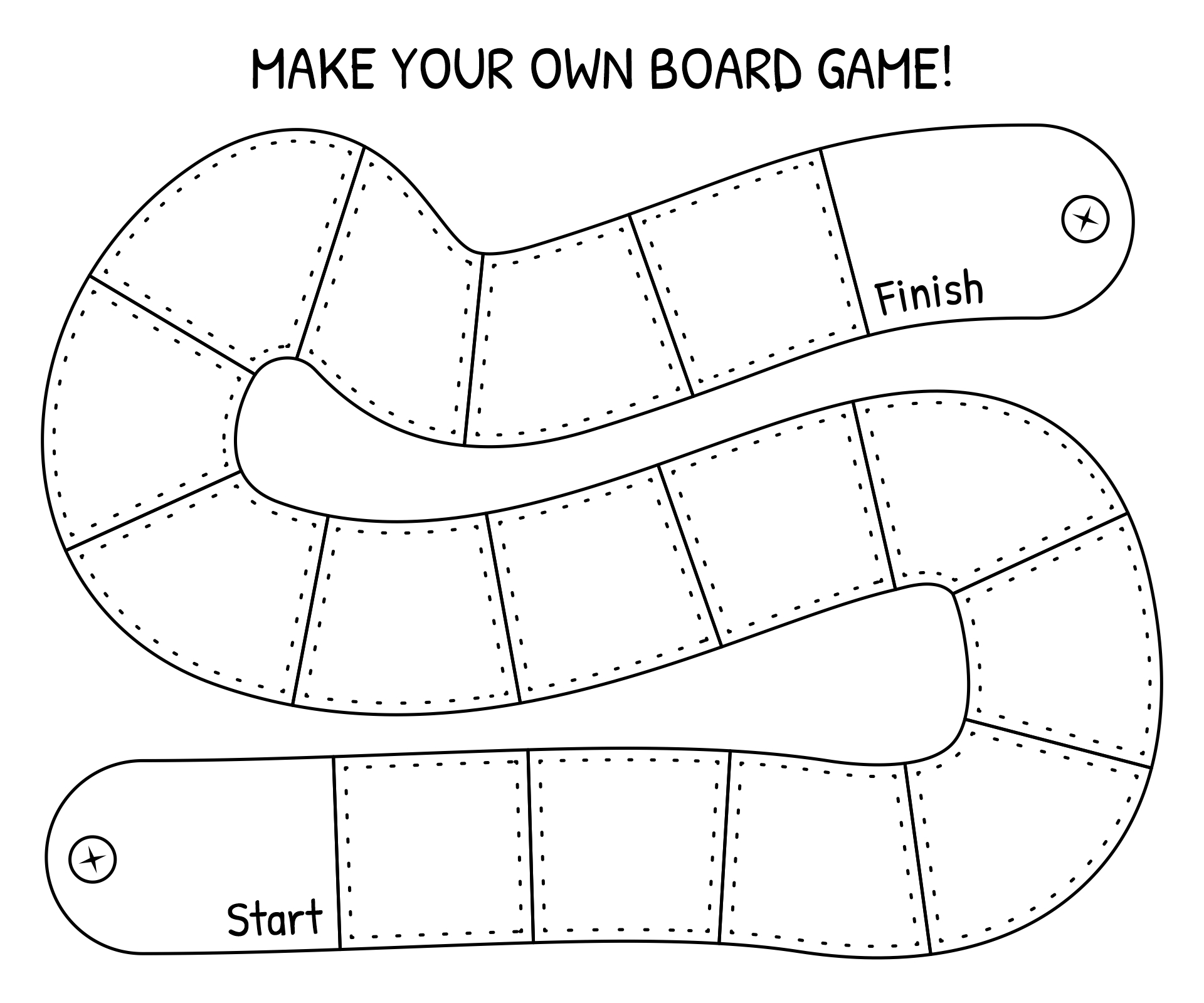 10 Best Printable Board Game Template Printablee Fillable Form 2025