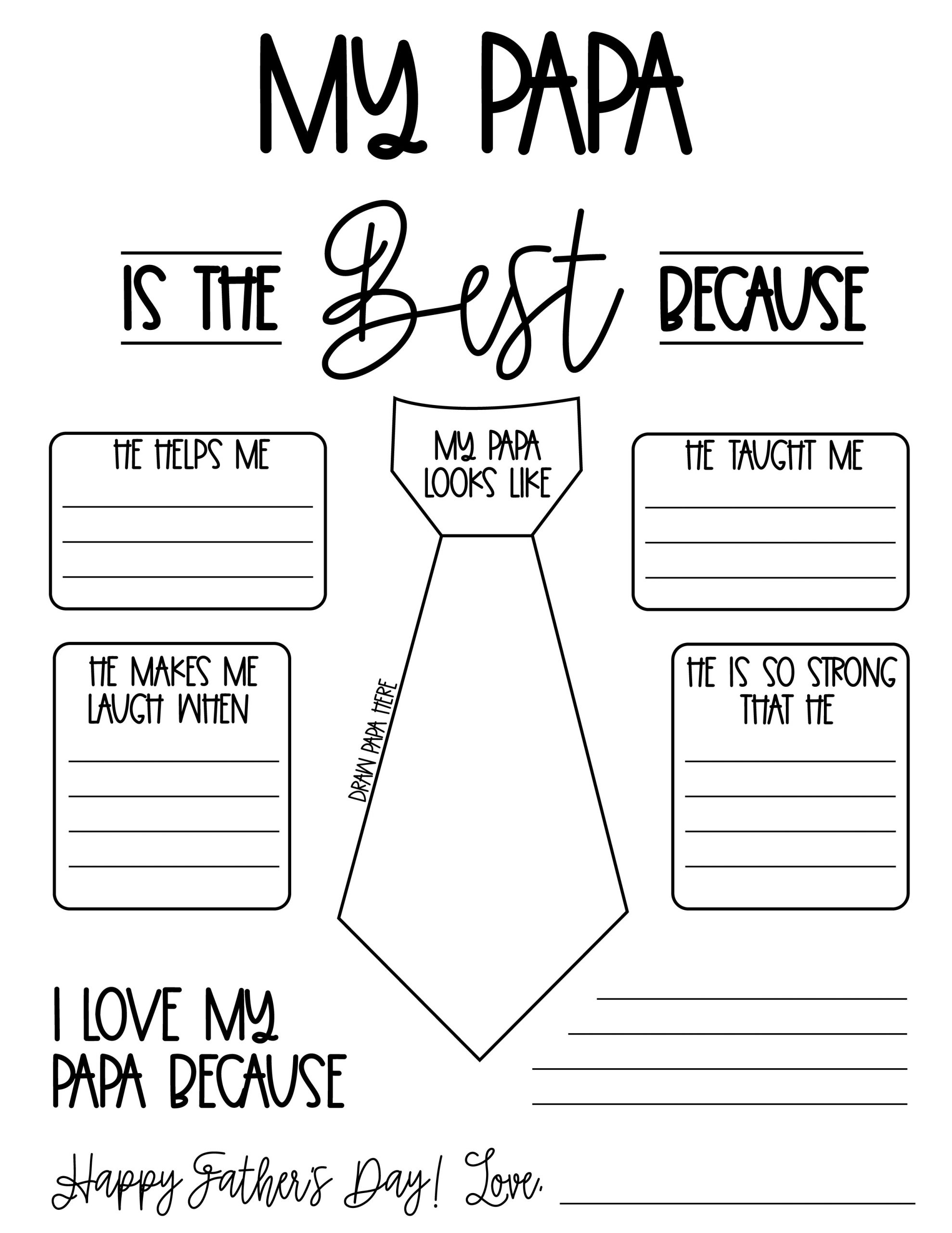 10 Father 39 s Day Worksheet Worksheets Decoomo
