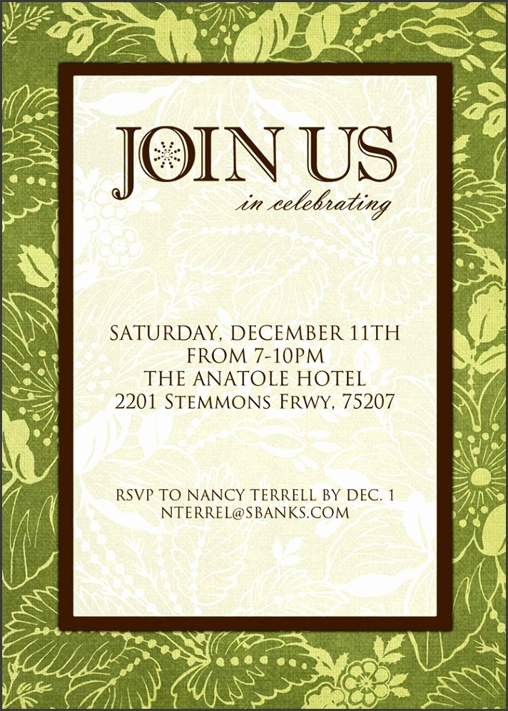 10 Formal Invitation Card Template SampleTemplatess SampleTemplatess