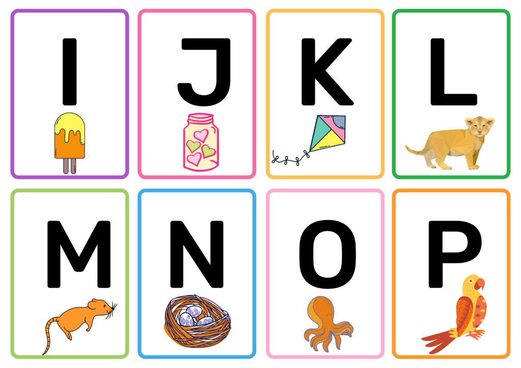 10 Printable Alphabet Flash Cards For Baby PDF Free Preschool