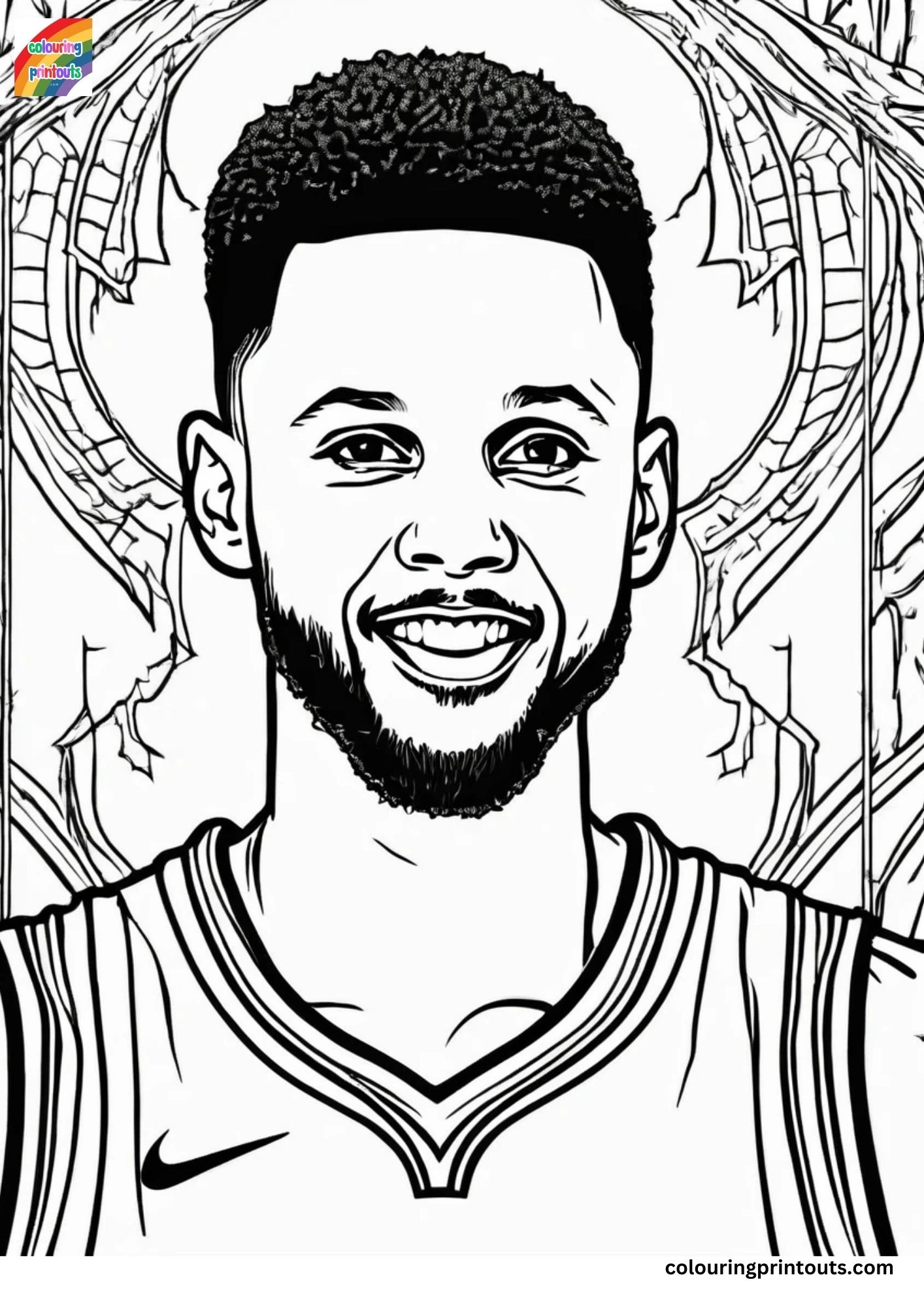10 Steph Curry Coloring Pages