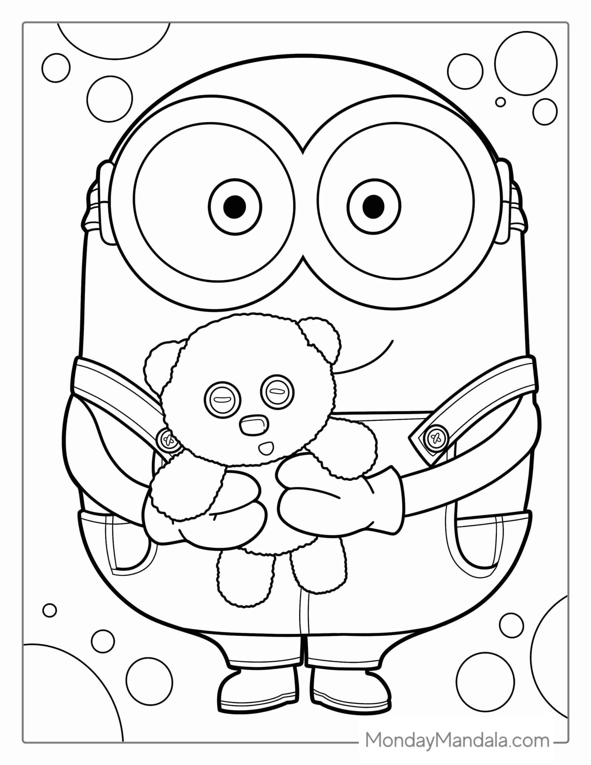 Coloring Pages Minion