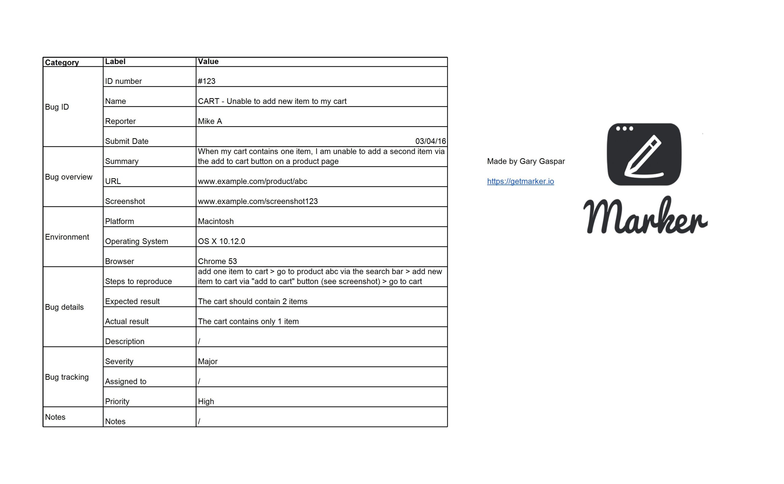 11 Bug Report Templates PDF DOC XLS
