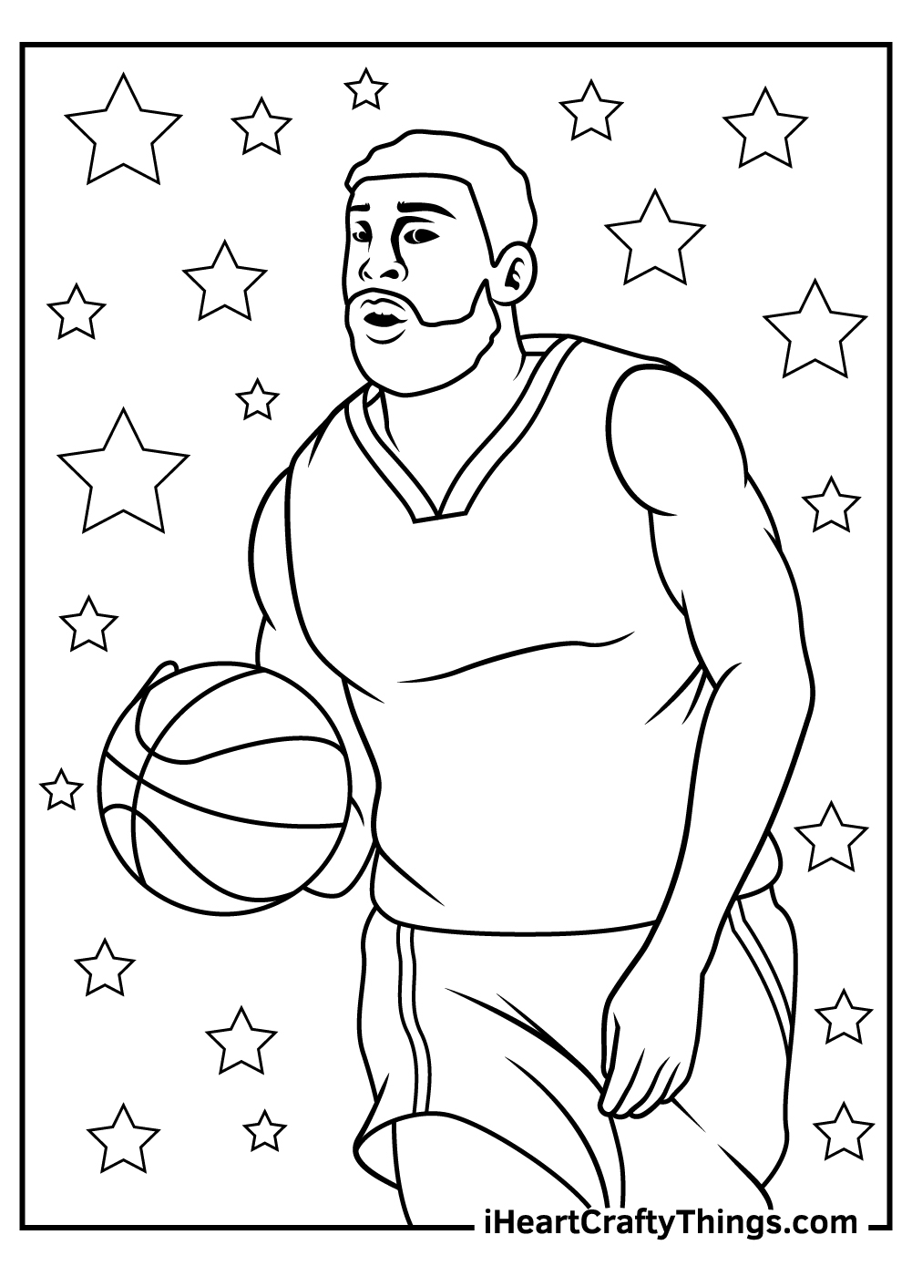 13 Nba Color Pages LisamarieAlfred