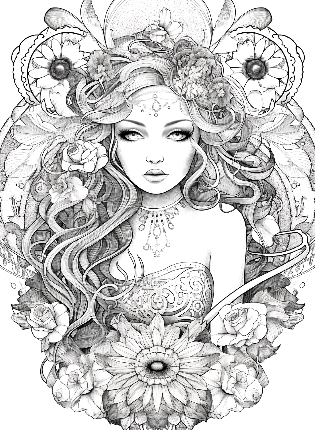Coloring Pages Fairy