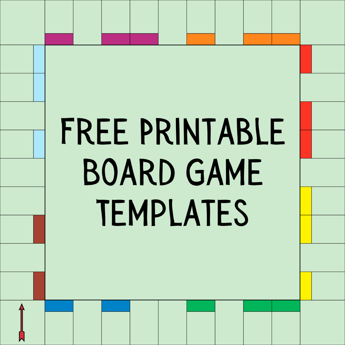 14 Free Printable Board Game Templates HobbyLark Fillable Form 2023