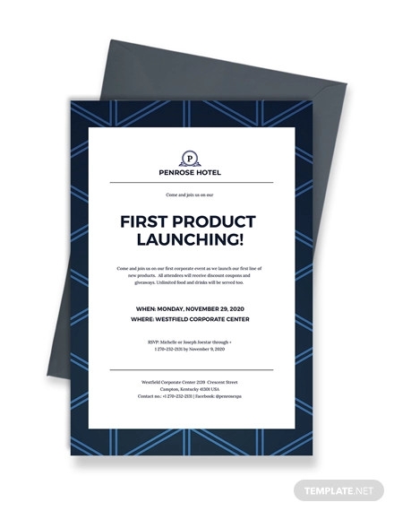 16 Corporate Invitation Designs PSD AI EPS