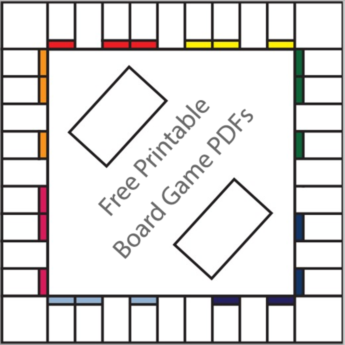 16 Free Printable Board Game Templates HubPages