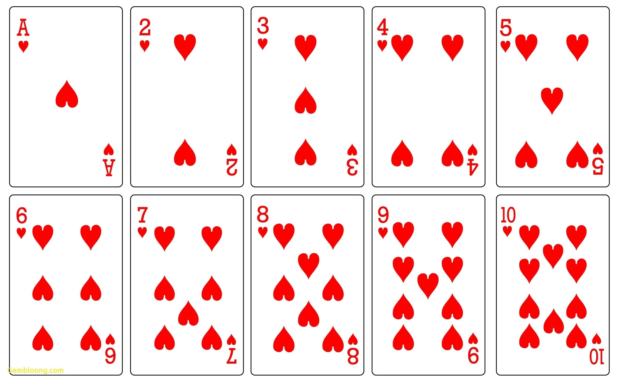 printable playing cards free