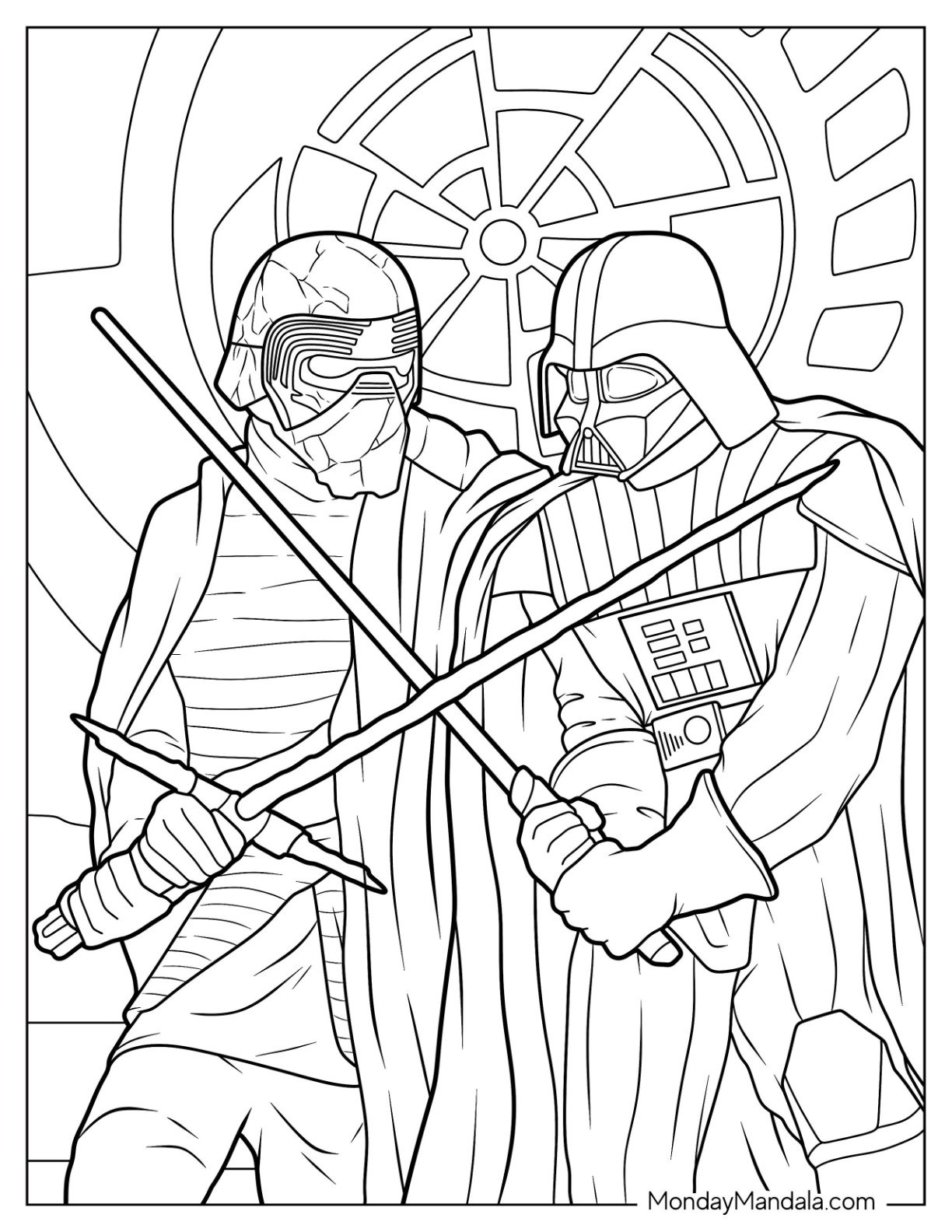 Star Wars Darth Vader Coloring Pages