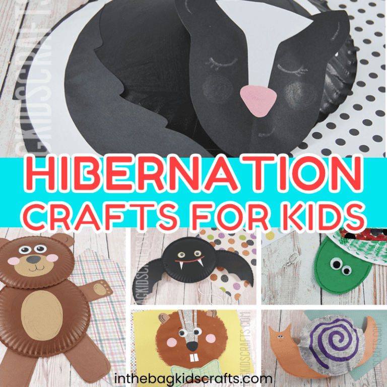 hibernation crafts for preschoolers printable