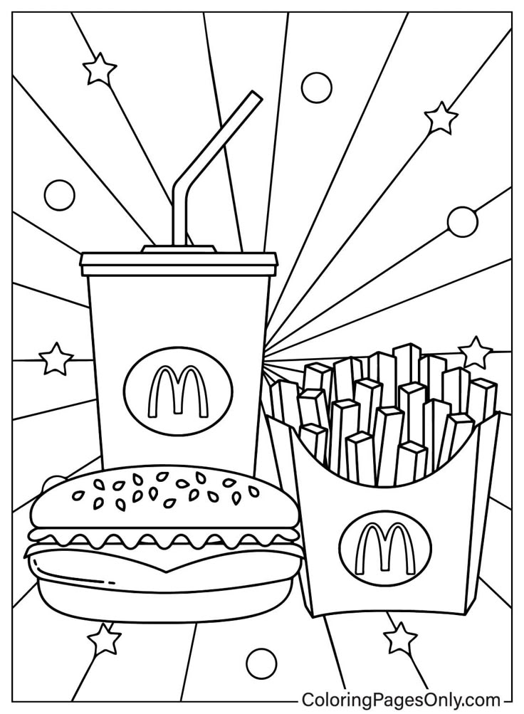 20 McDonald 39 s Coloring Pages ColoringPagesOnly Coloring Pages