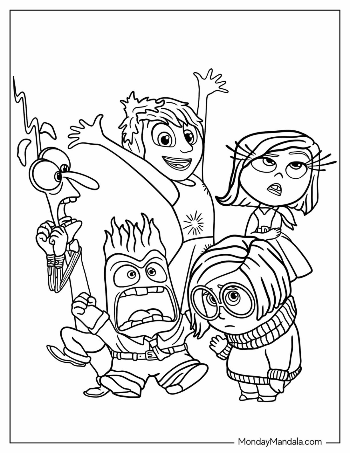 20 Pixar Coloring Pages Free PDF Printables Disney Coloring Pages