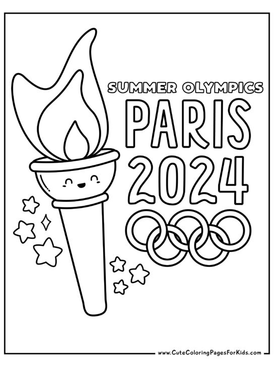 Olympics Coloring Pages