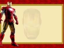 24 Customize Our Free Iron Man Birthday Invitation Template Formating
