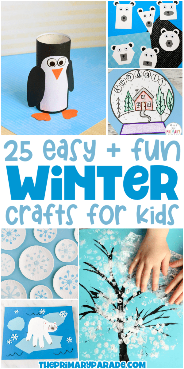25 Easy Winter Crafts For Preschoolers Artofit