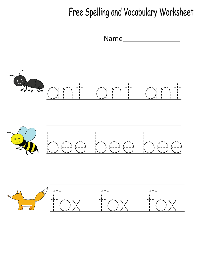 free printables kindergarten worksheets