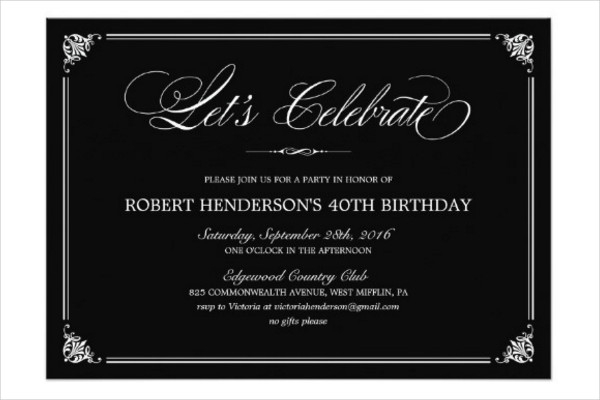 31 Examples Of Birthday Invitation Designs PSD AI