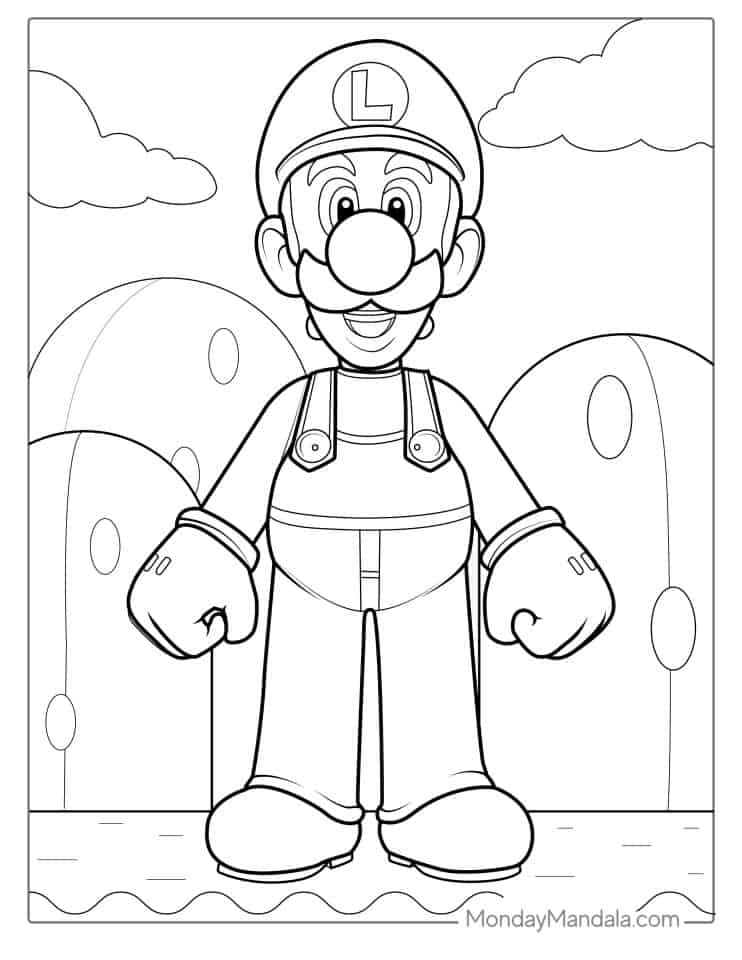 Luigi Color Pages