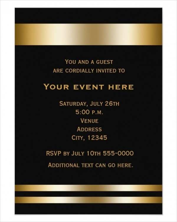 40 Free Formal Dinner Invitation Template Layouts With Formal Dinner