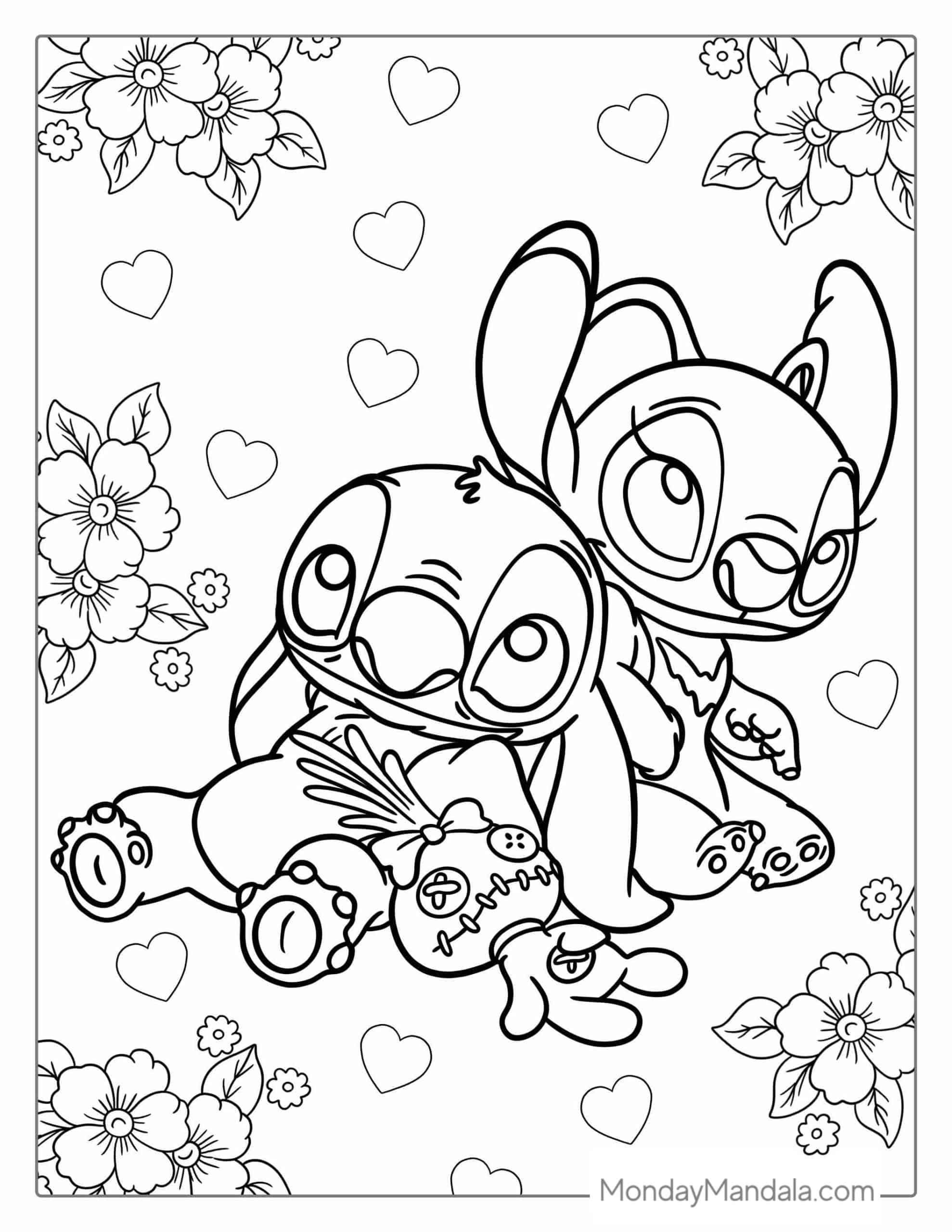 printable angel pictures to color