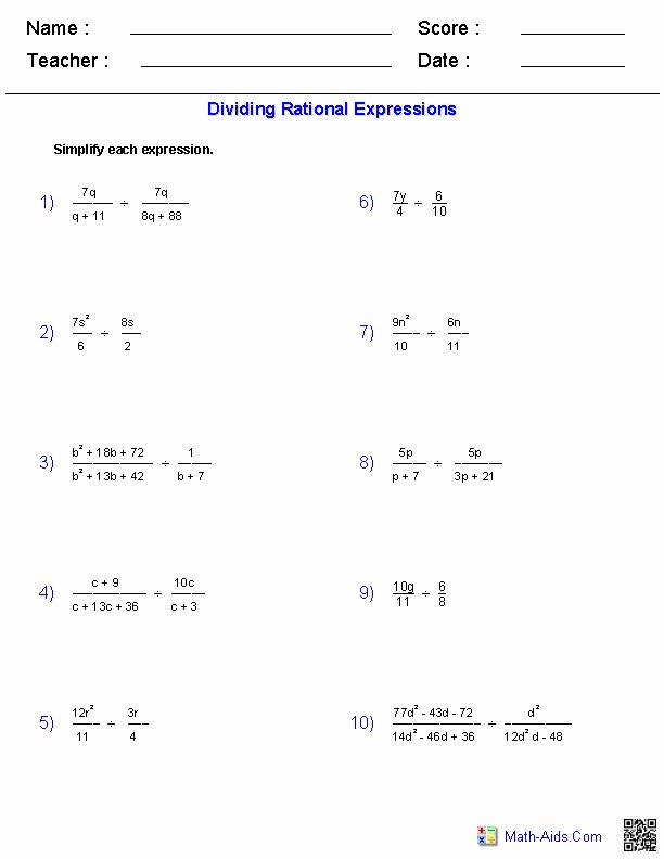 50 Dividing Polynomials Worksheet Answers Chessmuseum Template Library