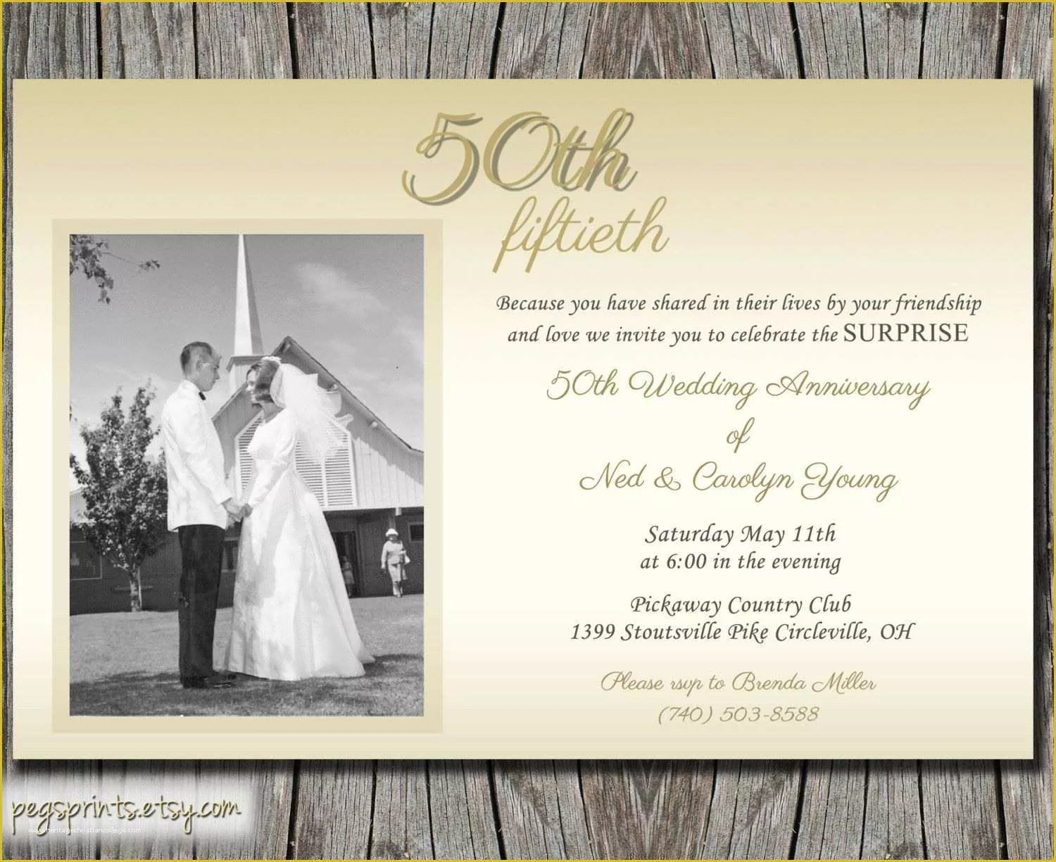 50th Anniversary Templates Free Of Golden Wedding Anniversary