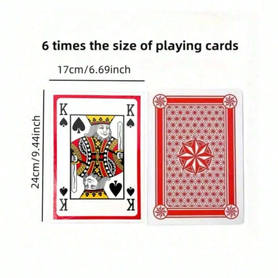 54 Oversized Playing Cards Large Playing Cards Giant Wedding Cards 