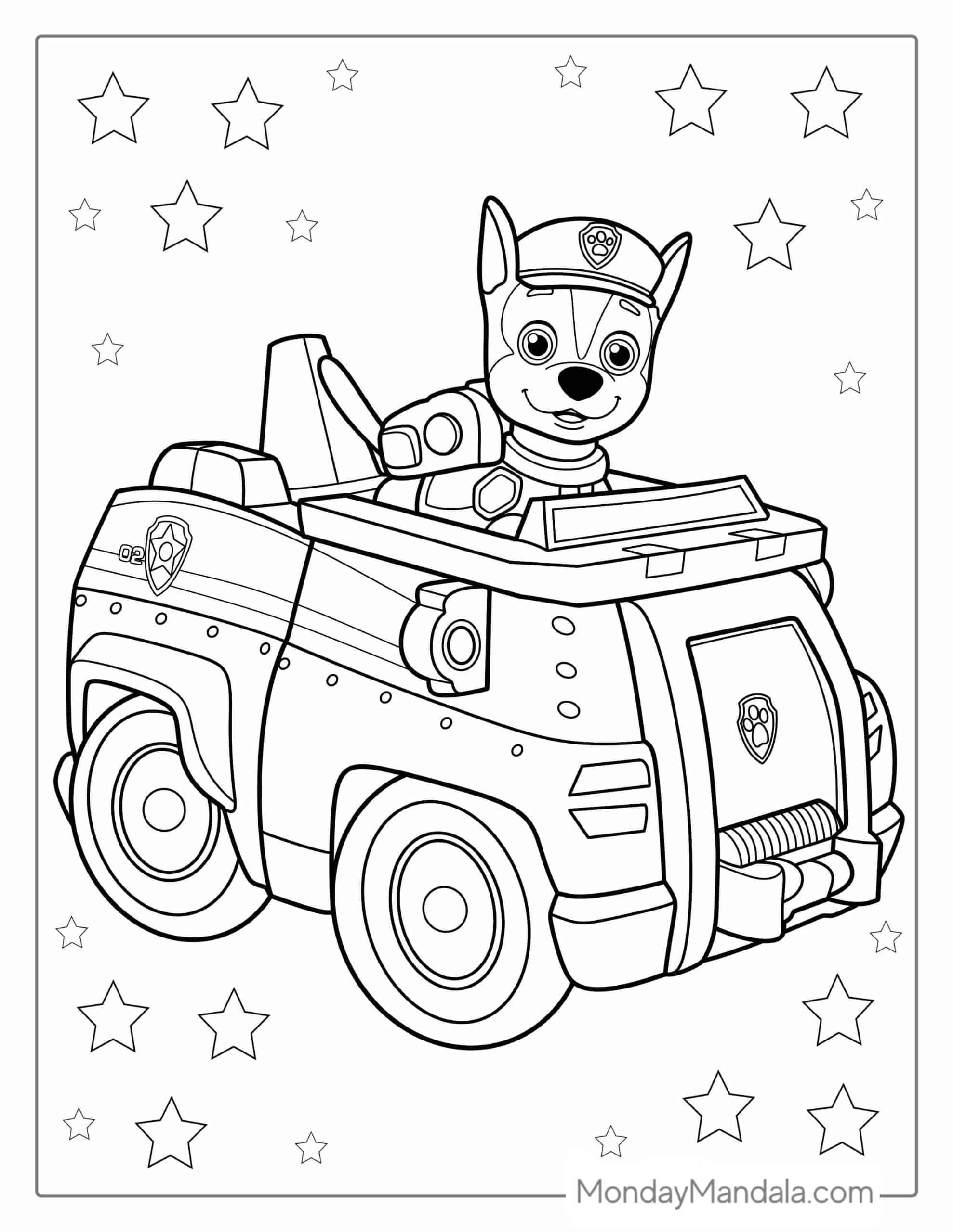 58 Paw Patrol Coloring Pages Free PDF Printables Paw Patrol