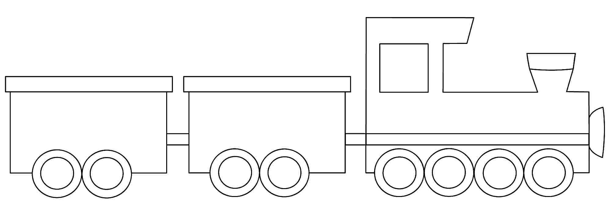 6 Best Images Of Printable Train Templates Train Car Template 