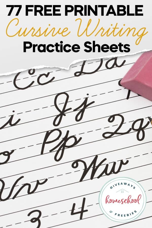 77 Free Printable Cursive Writing Practice Sheets Worksheets Library