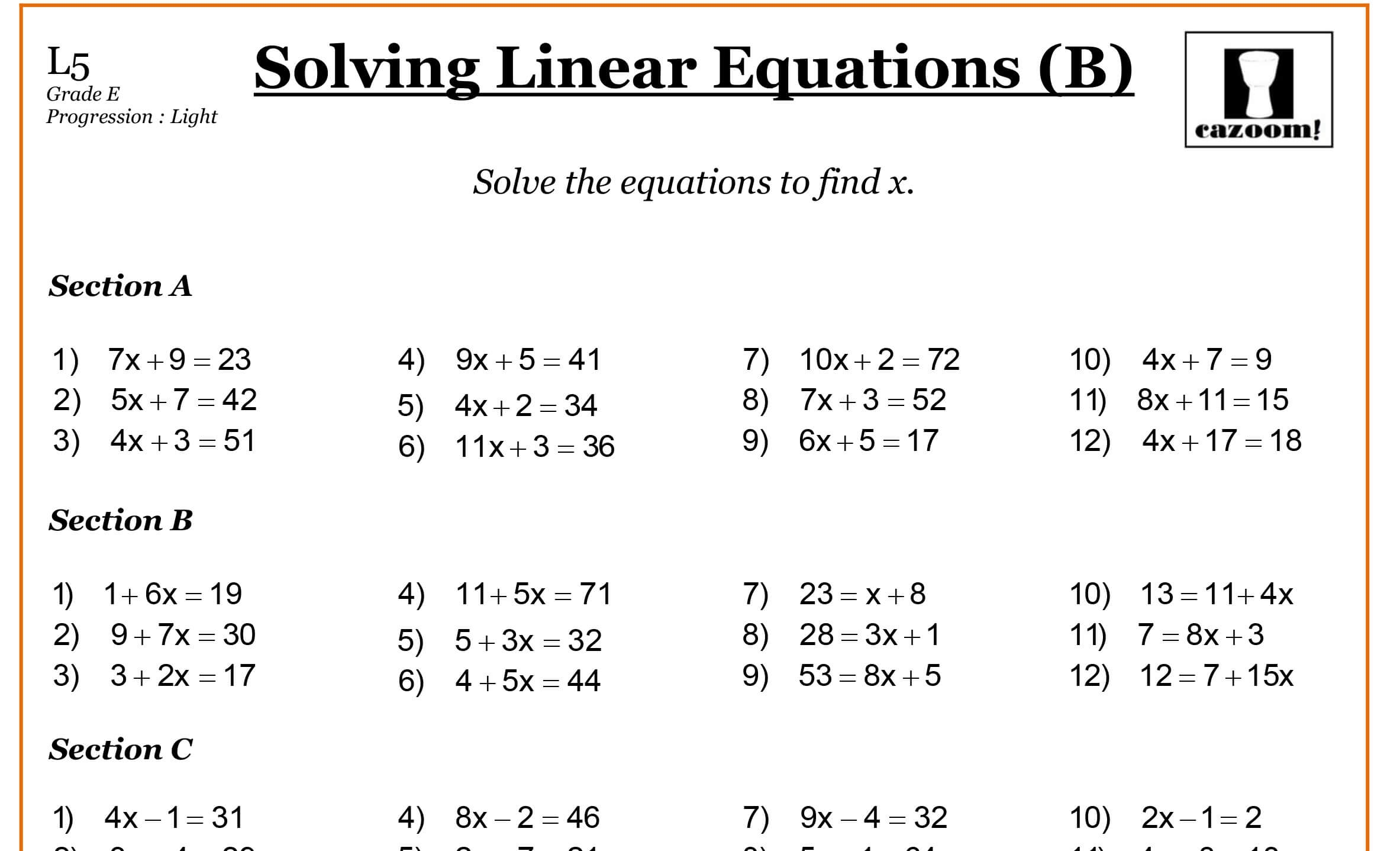 math 7th grade worksheets