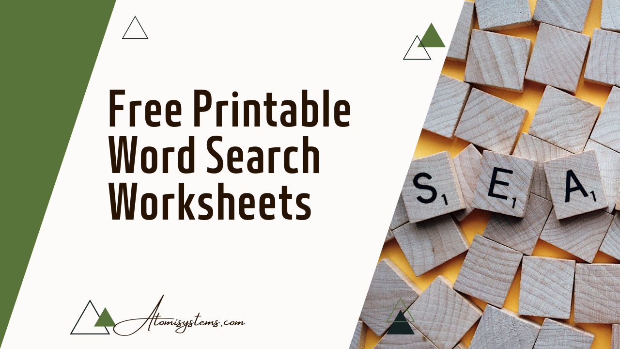 8 Cool Websites To Get Free Printable Word Search Worksheets 