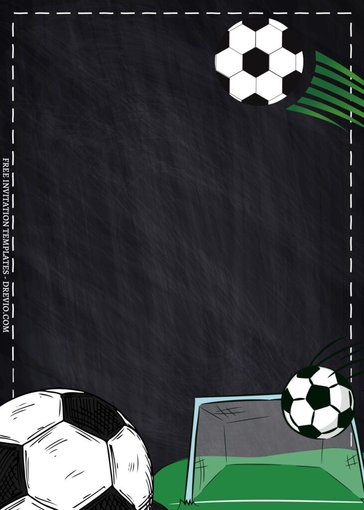 8 Fun Soccer Birthday Invitation Templates
