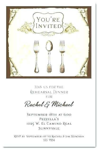 81 Report Formal Invitation Dinner Template Photo With Formal