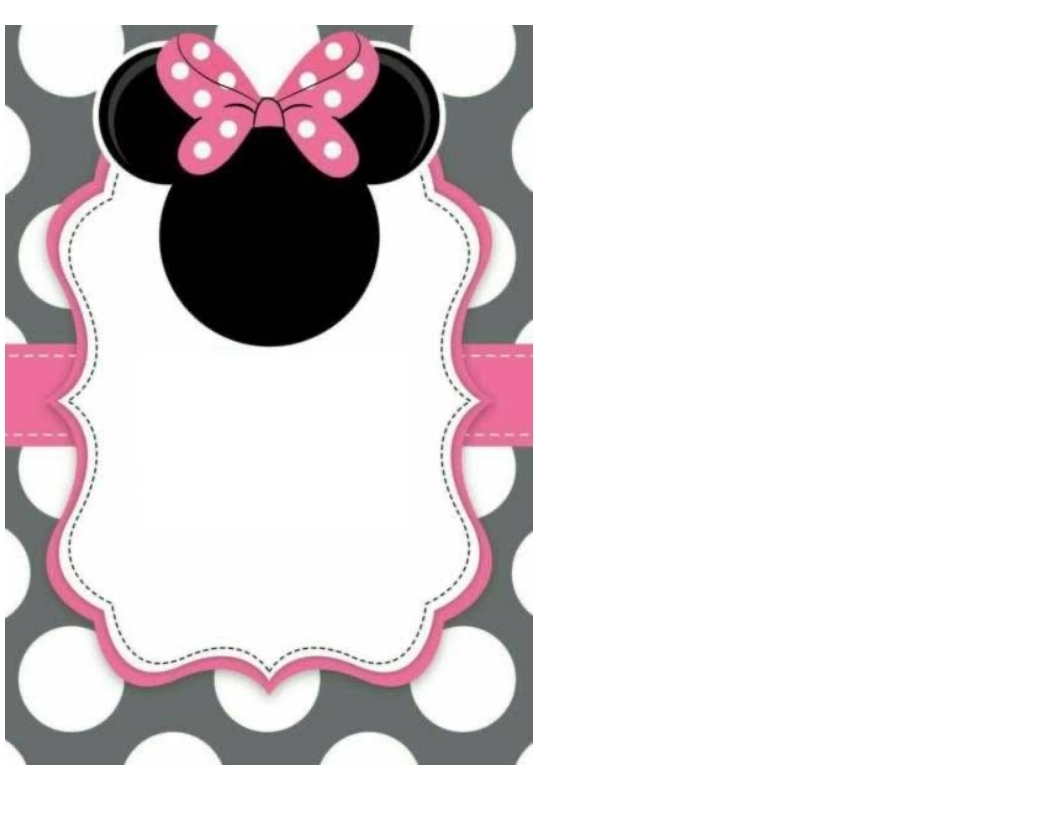 9 FREE Minnie Mouse Invitation Templates Customize Download 