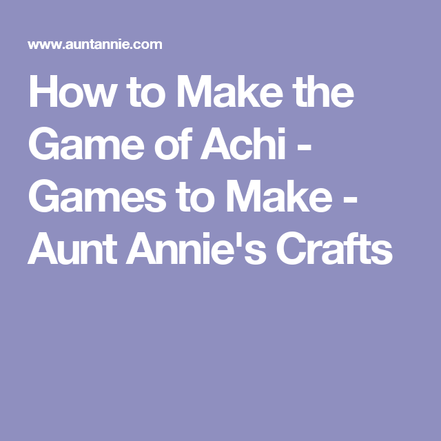 Achi Game Board Printable