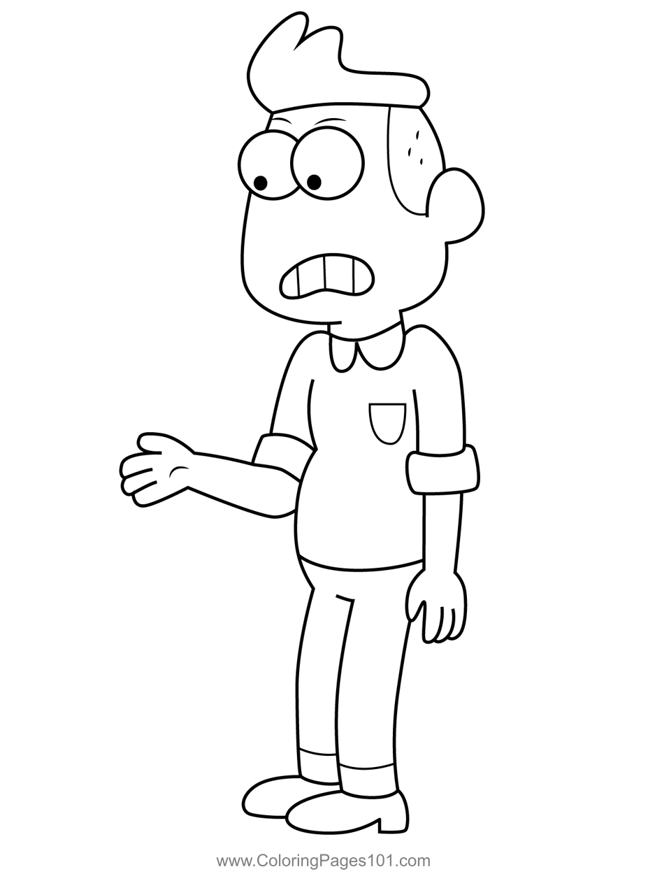 Alexander Big City Greens Coloring Page For Kids Free Big City Greens 