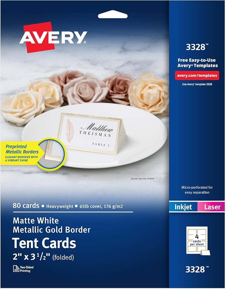 printable place cards amazon