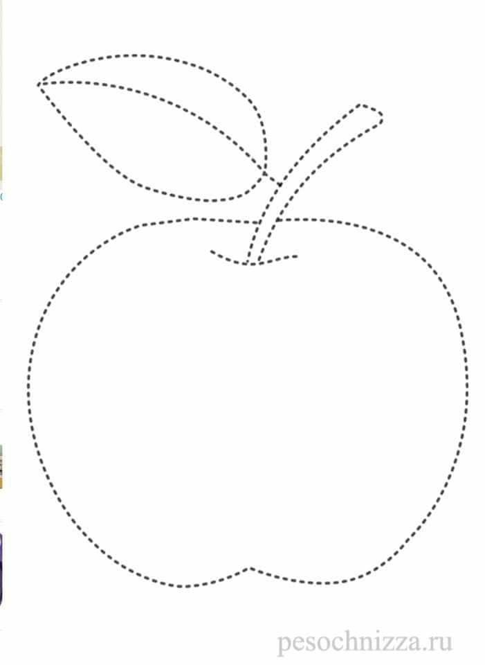Apple Print Craft For Kids