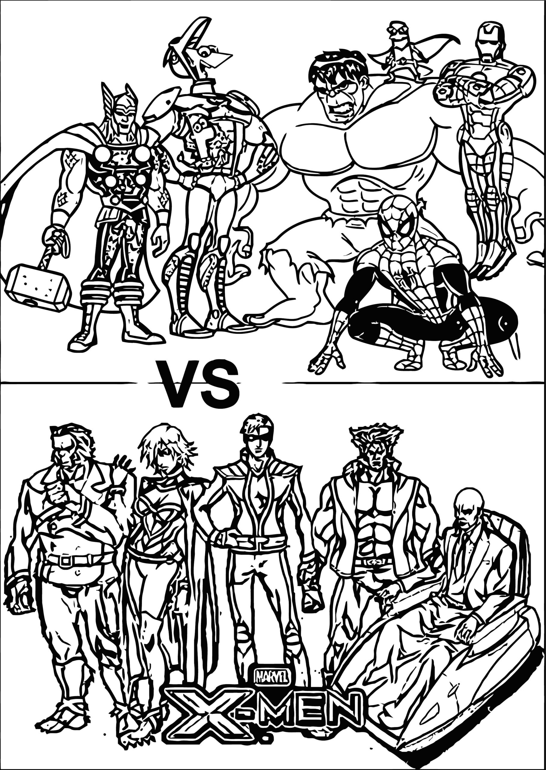 free printable avengers coloring pages
