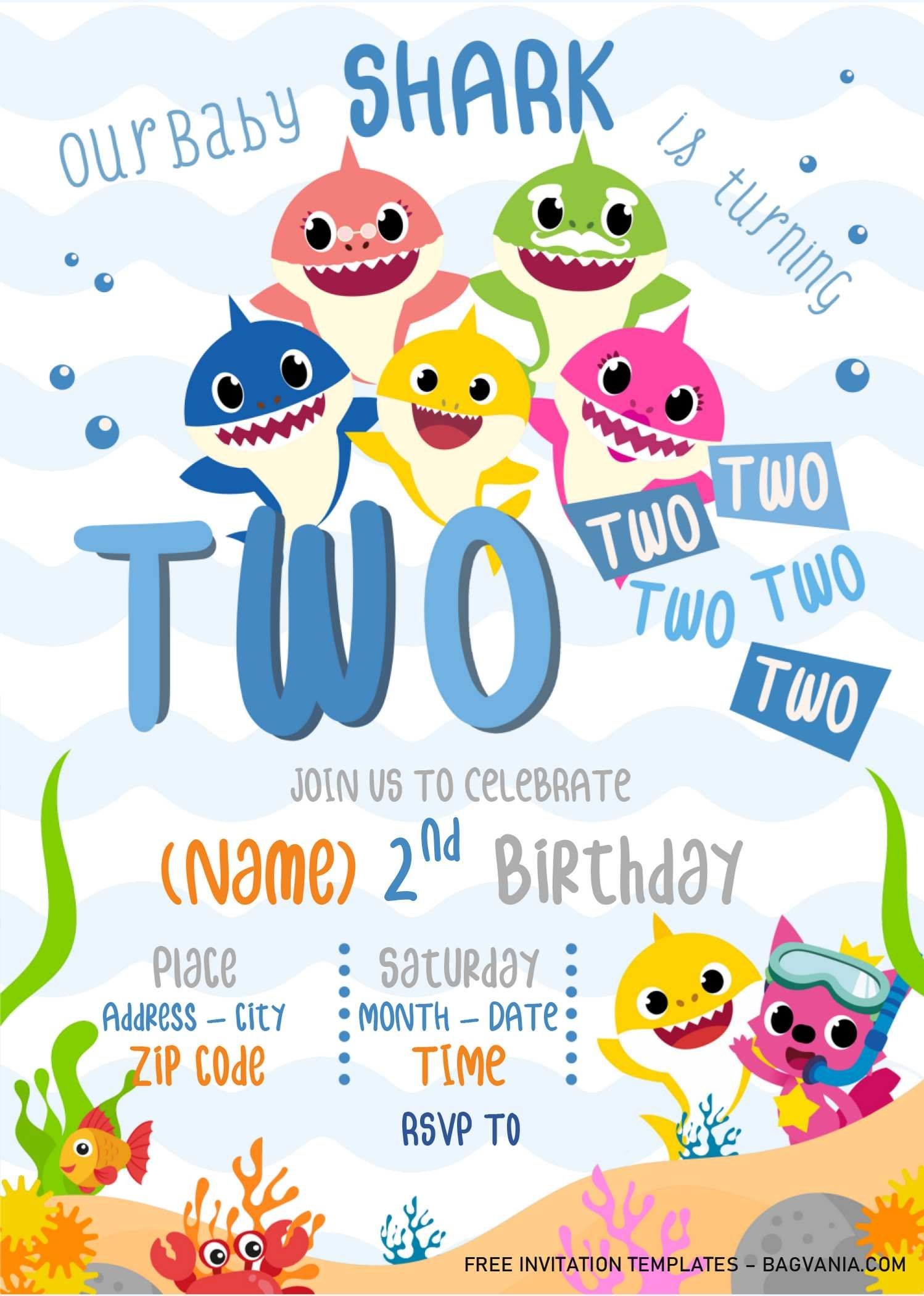 printable shark cards