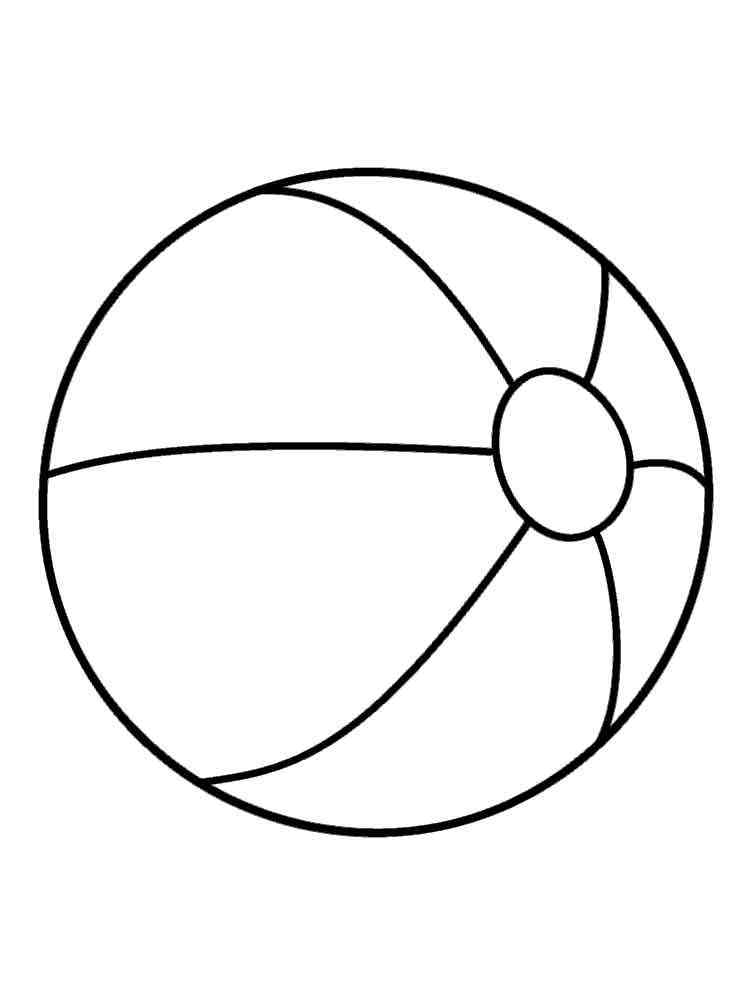 Ball Coloring Pages