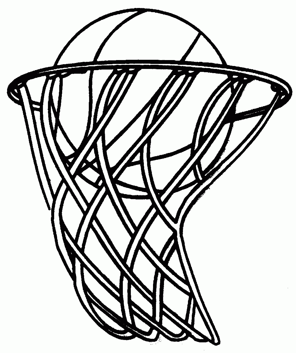 Basketball Coloring Pages To Download And Print For Free