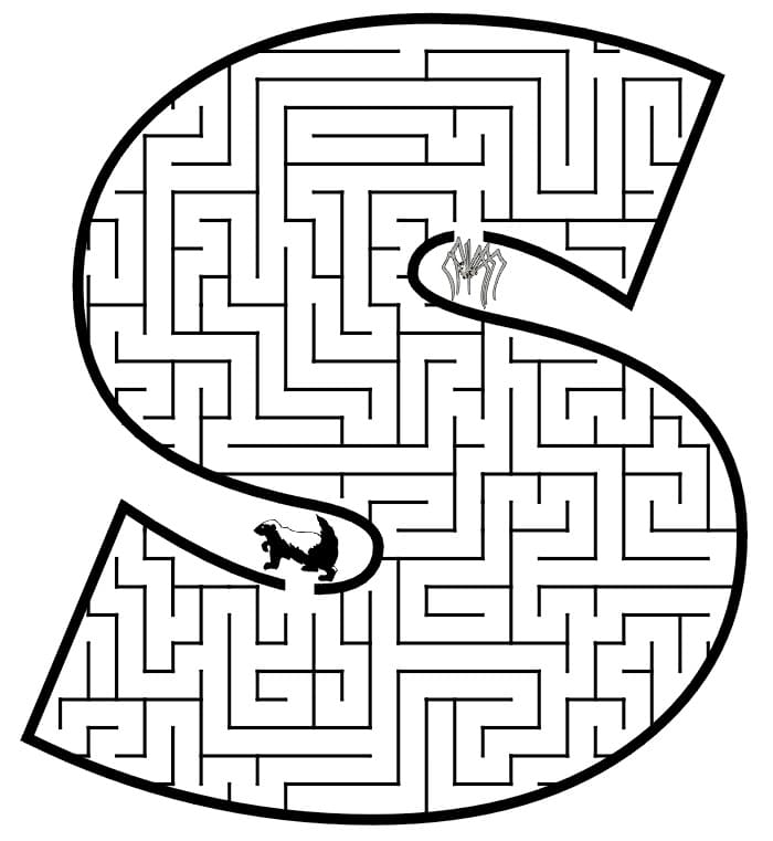 Bat Maze Coloring Page Free Printable Coloring Pages For Kids