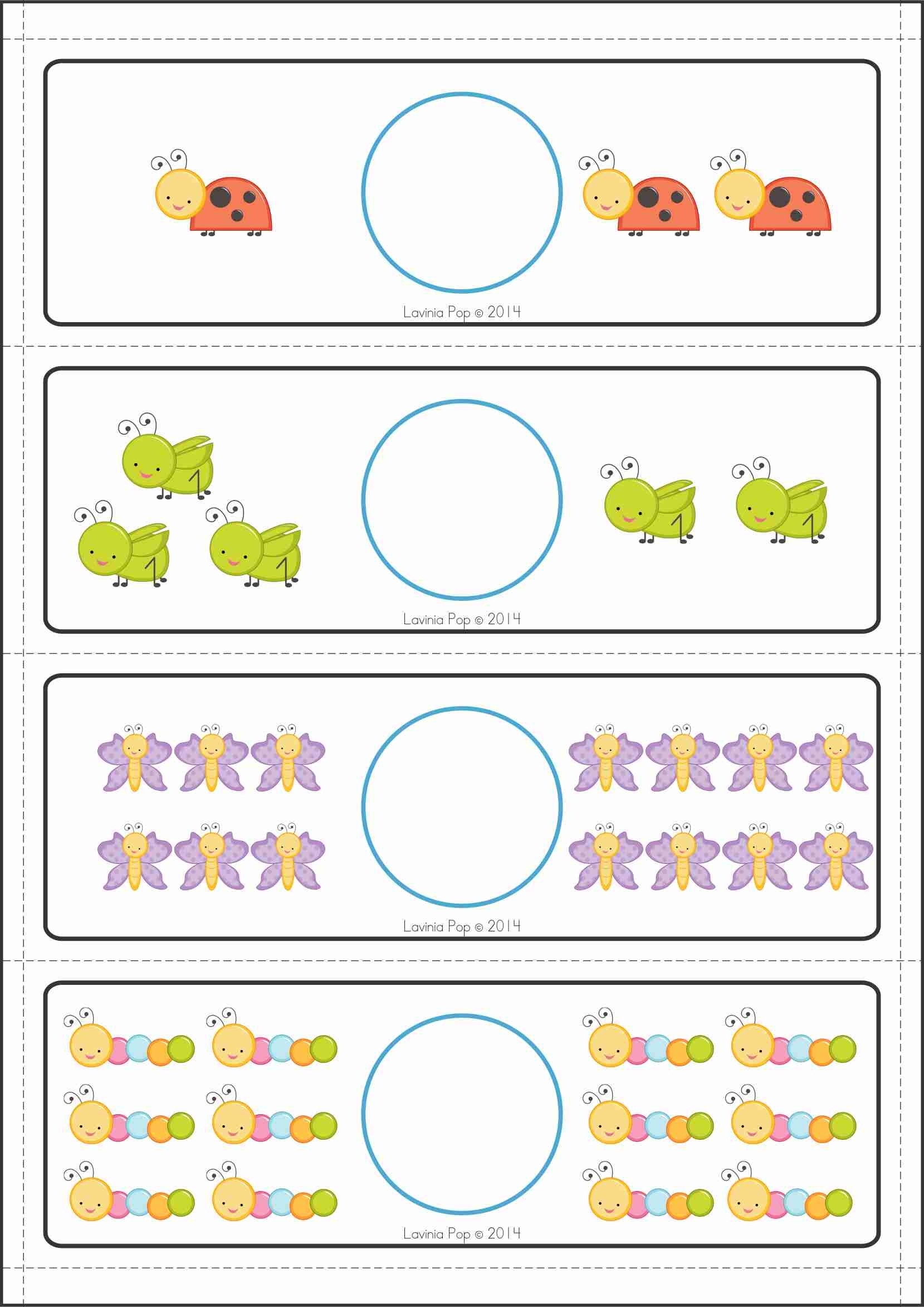 kindergarten greater than less than worksheets