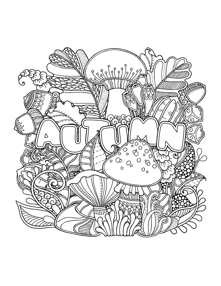 Best 23 Adult Fall Coloring Pages Home Family Style And Art Ideas