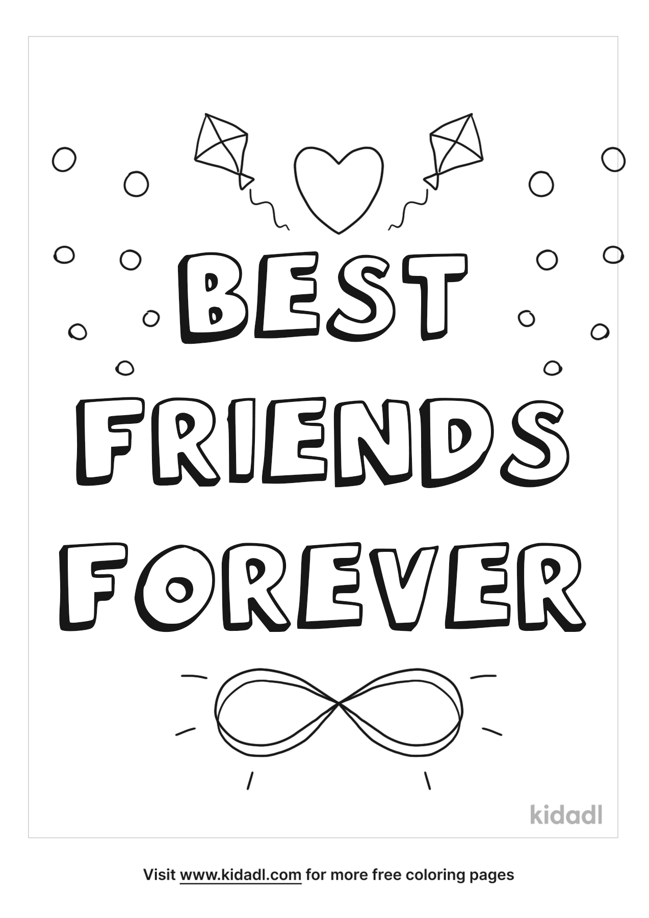 Best Friends Coloring Pages Coloring Home