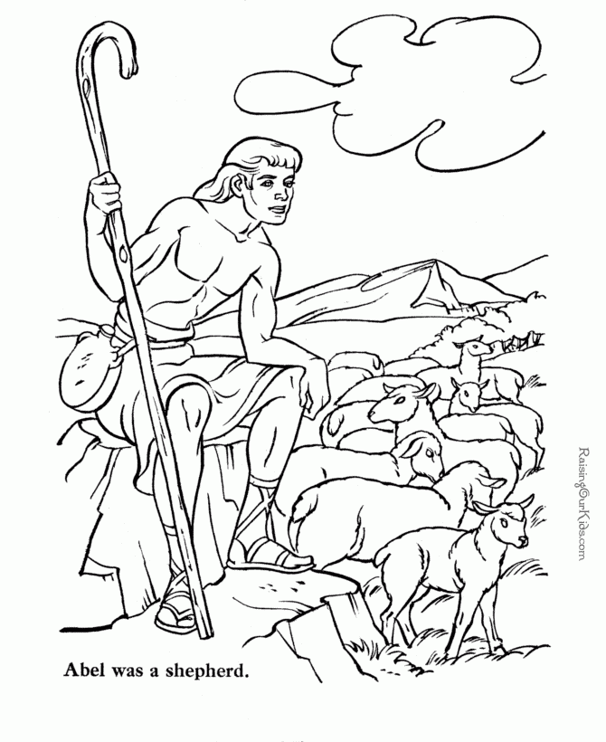 Bible Coloring Page 008